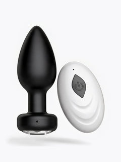 Plug anal vibrador con control labz MF1041