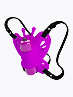 Vibrador con arnes pretty love BI-014887