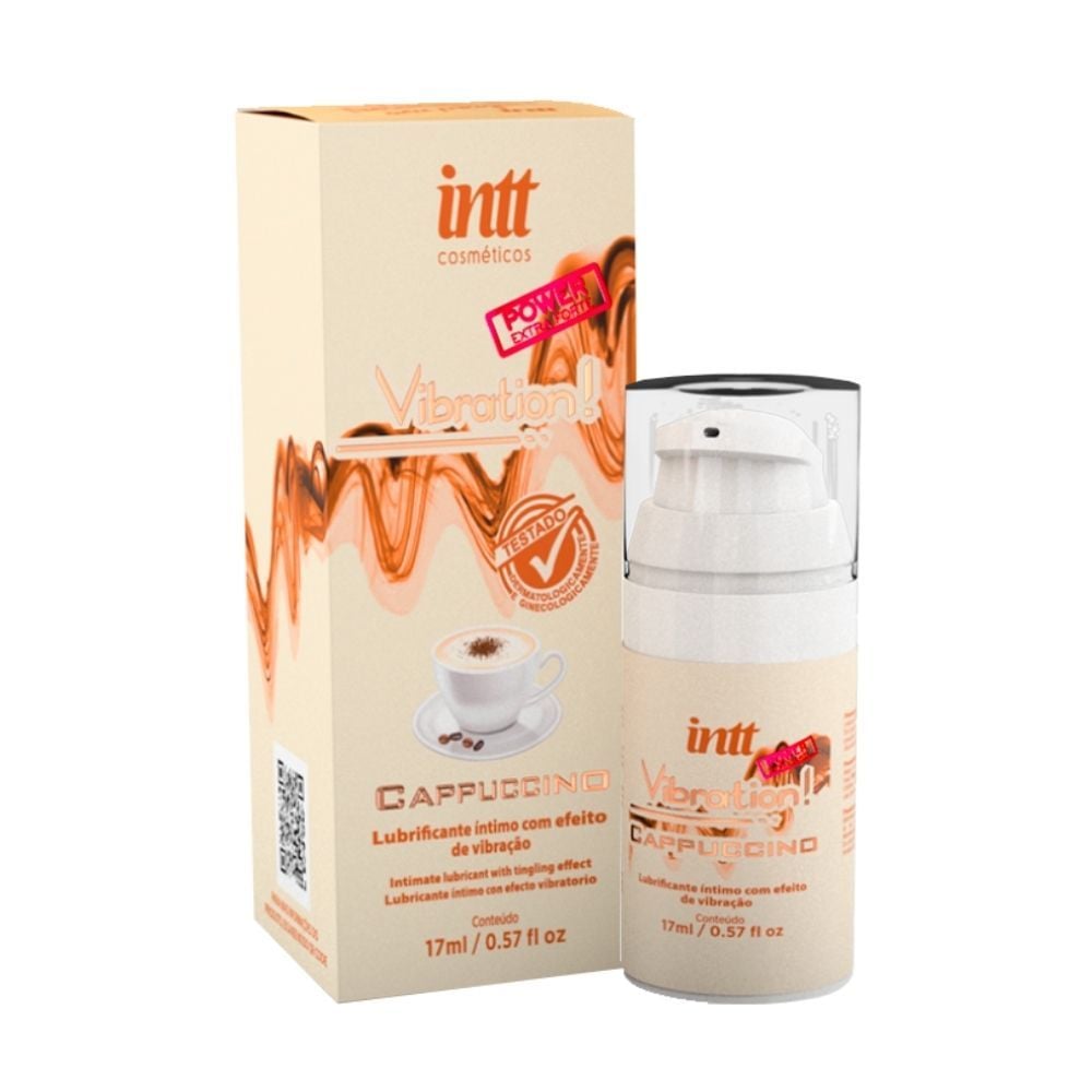 Lubricante femenino efecto vibracion capuccino