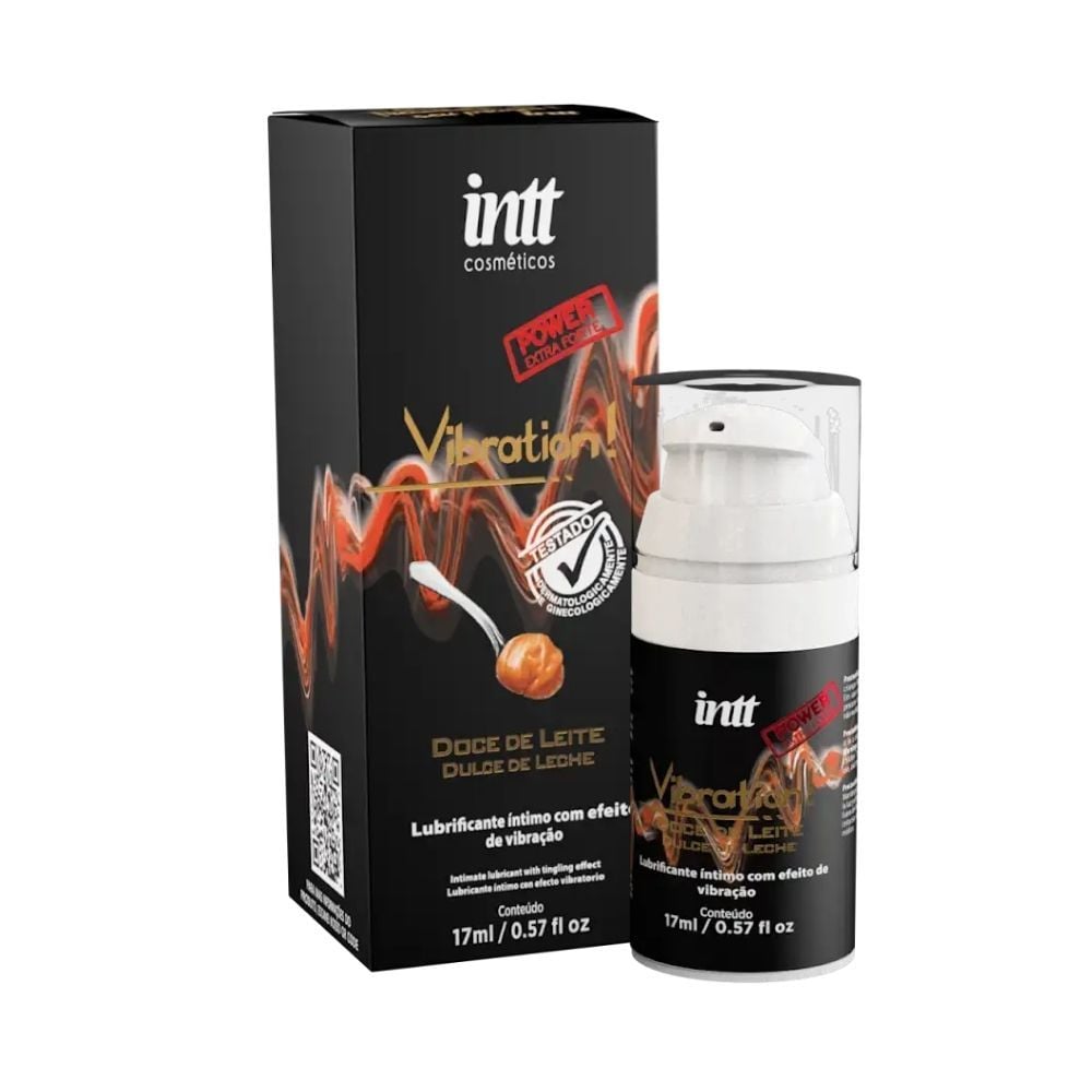 Lubricante femenino efecto vibracion dulce de leche
