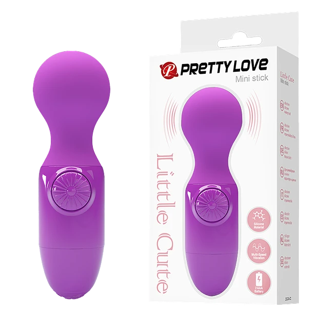 Vibrador externo mini stick morado