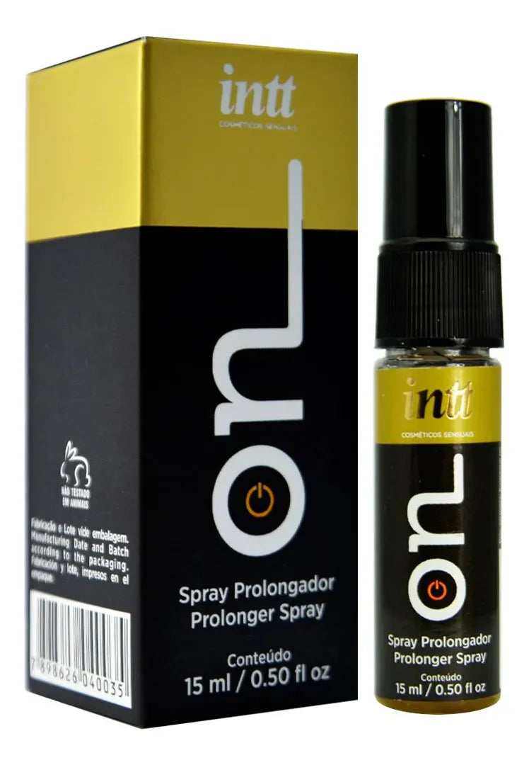 Lubricante Retardante Masculino Spray On Intt 15ml