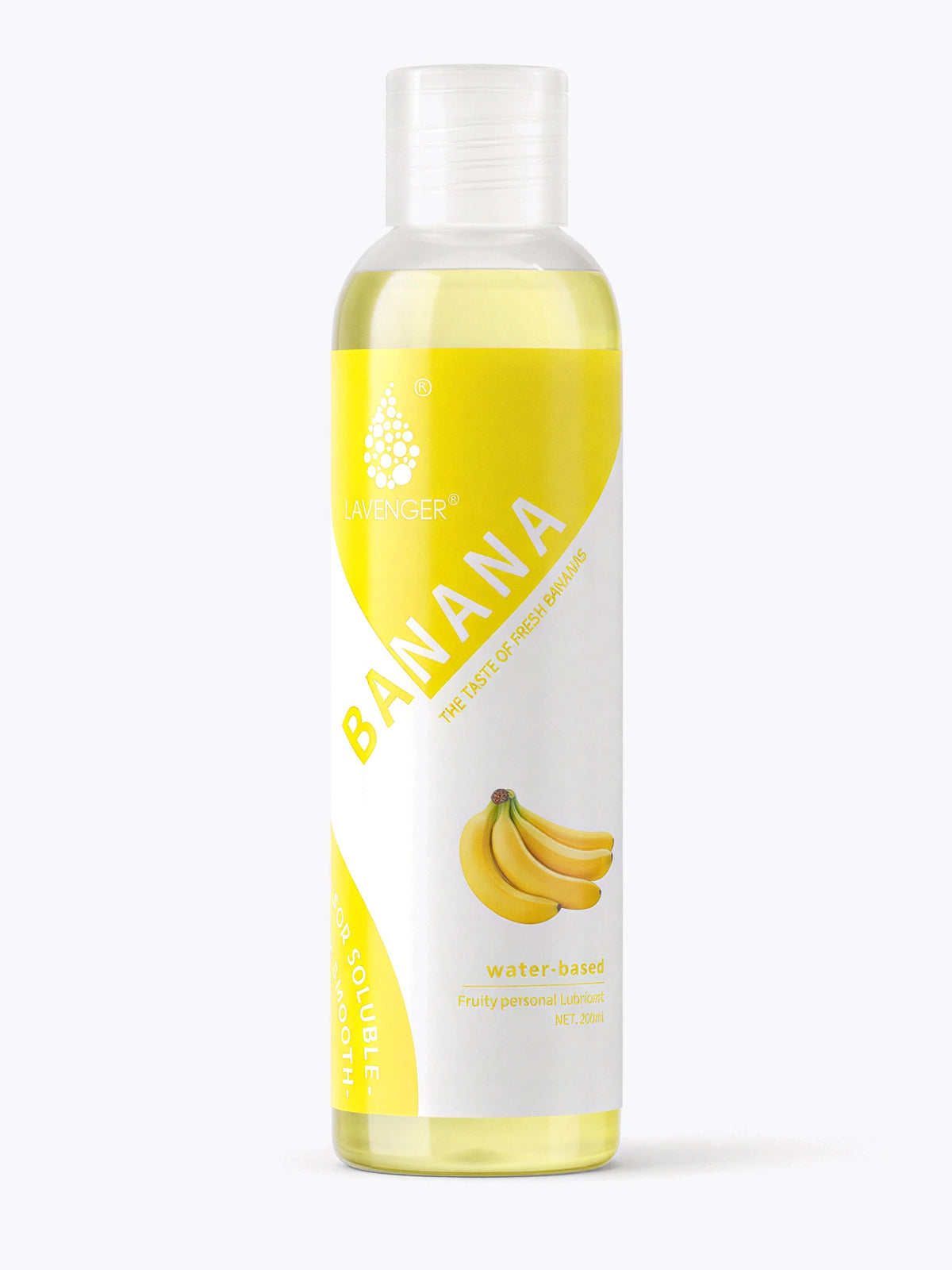 Lubricante con sabor sweetlov 200 ml Banana
