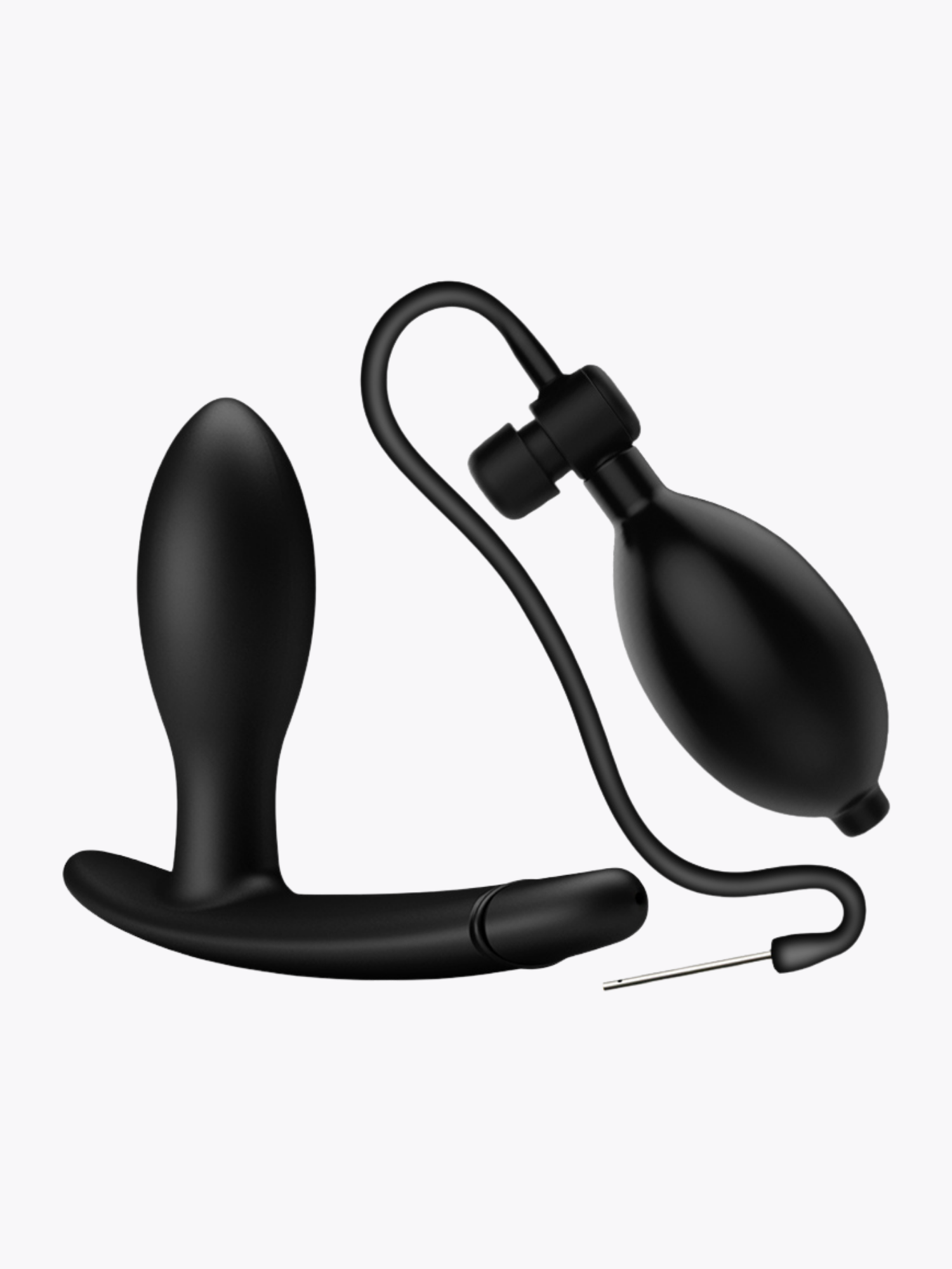 Plug Anal Silicona Inflable Drake