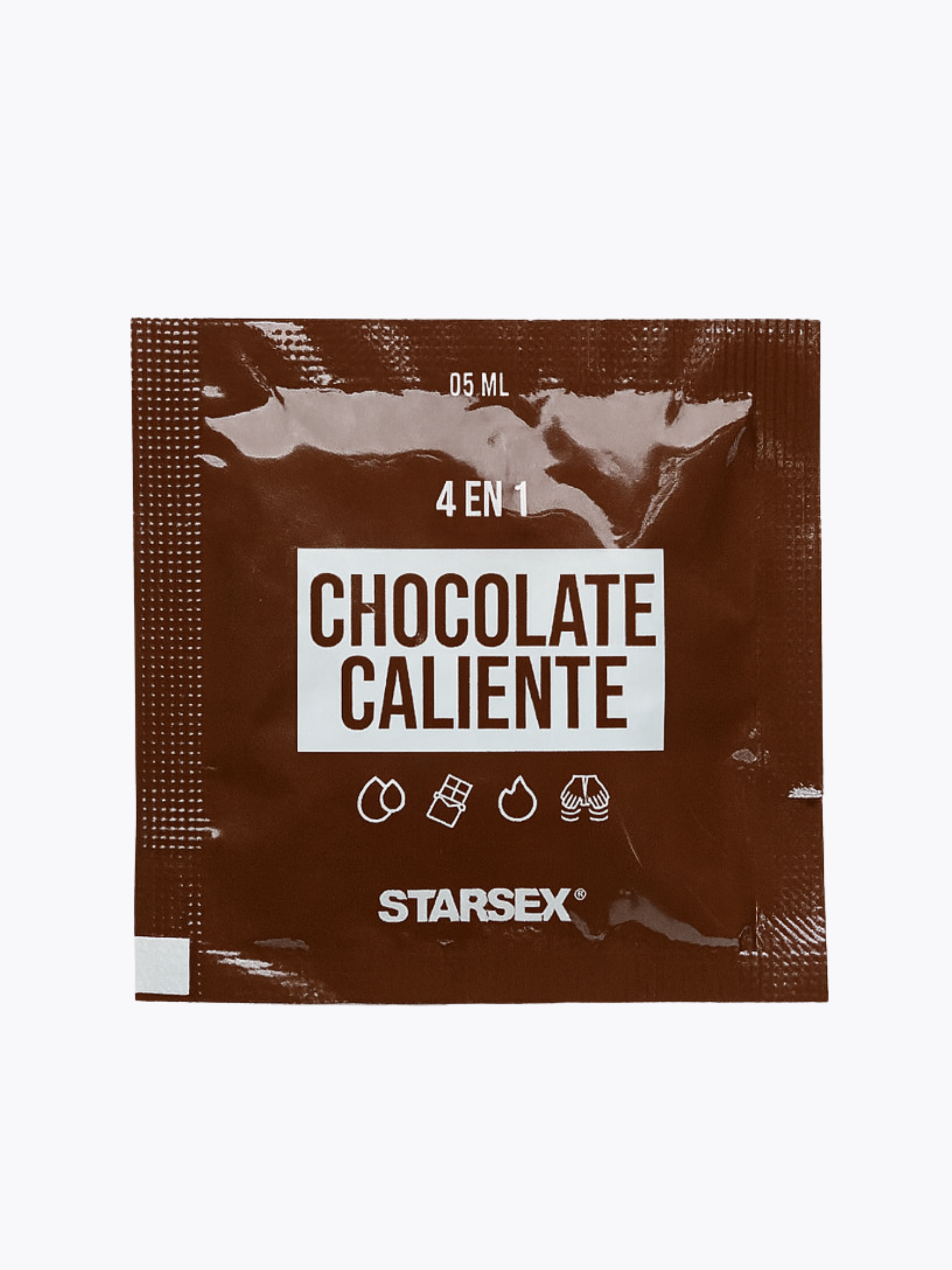 Sachet Lubricante Chocolate Caliente 4 en 1