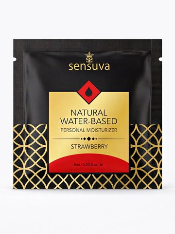 Sachet natural water-based Frutilla