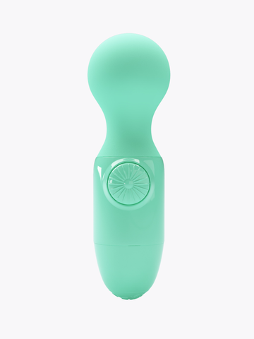 Vibrador externo mini stick celeste