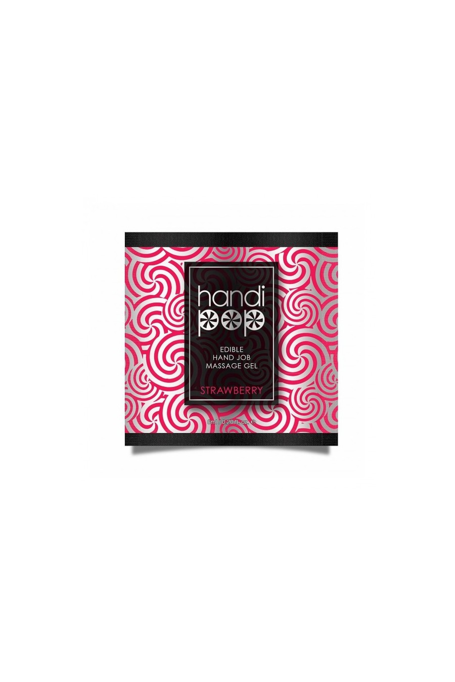 Sachet Lubricante Comestible Handipop Frutilla Sensuva 6ml