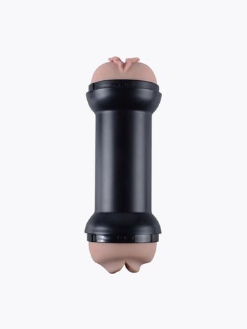 Masturbador doble vagina-boca