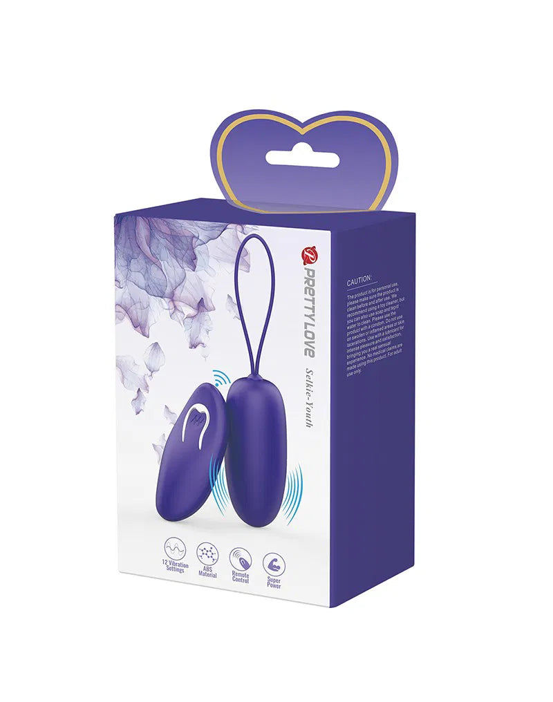 Bala vibrador con control remoto Selkie Youth