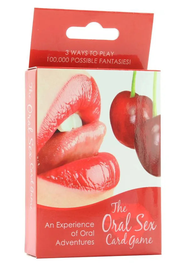 The oral sex card games